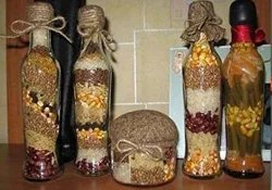 Кухня Интерьер Бутылки