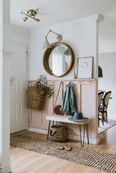 Bathroom hallway interior