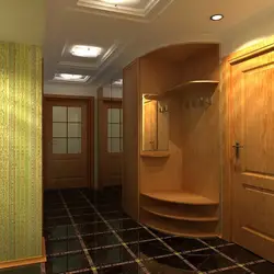 Bathroom hallway interior