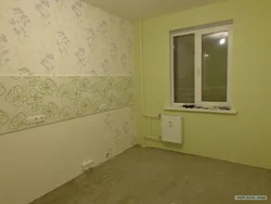 How to glue wallpaper in the kitchen design