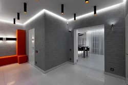 Glossy hallway interior