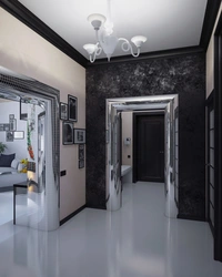 Glossy hallway interior