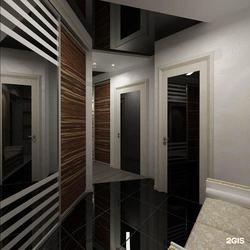 Glossy hallway interior