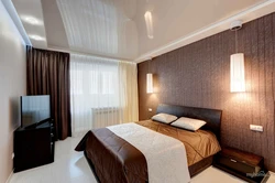 Wallpaper ceiling bedroom photo