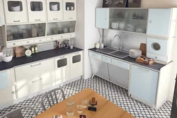 Kitchen 60s interior