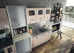 Кухня 60 годов интерьер