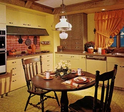 Kitchen 60s interior