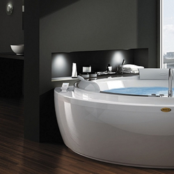 Round bathtub photo design