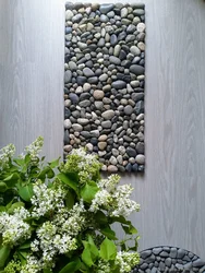 Pebbles In The Bathroom Interior
