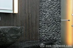 Pebbles In The Bathroom Interior