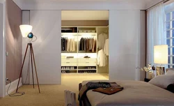 How to make a dressing room in a room with a suspended ceiling photo