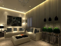 Photo of apartment ceiling lighting