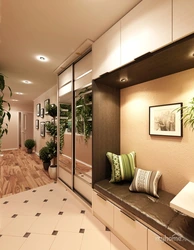 Interior of the hallway in apartment 3