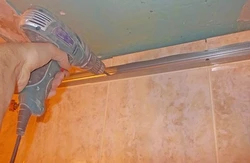How to install pvc panels in the bathroom photo