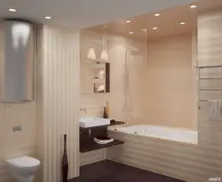 Square bathroom tile design