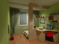 Кухня и детская в одной комнате фото