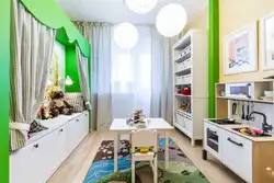 Кухня и детская в одной комнате фото