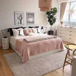 Bedroom interior bed