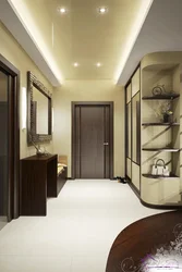 Kitchen ceiling design with hallway