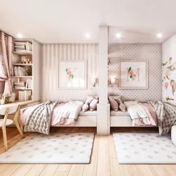 Design of children's bedrooms 15 sq.m.