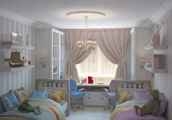 Design Of Children'S Bedrooms 15 Sq.M.