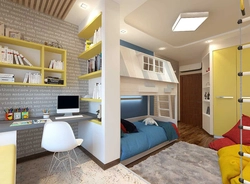 Design Of Children'S Bedrooms 15 Sq.M.