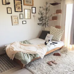 Yataq otağında rahatlıq fotoşəkili