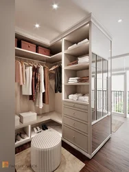 Bathroom wardrobe design photo