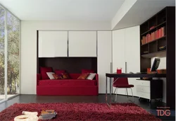 Bedroom design sofa wardrobe