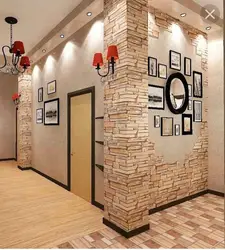 Materials for decorating hallway walls photo