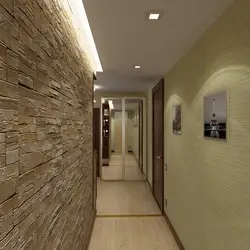 Materials for decorating hallway walls photo