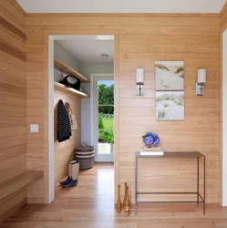 Materials for decorating hallway walls photo