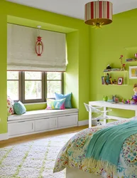 Children's bedroom interior color