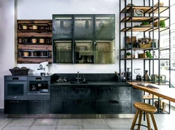 Metal Kitchen Furniture Photo