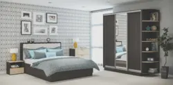 Bedroom set lots of furniture photo