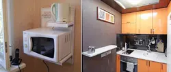 Тарҳи ошхона бо печи дар Хрущев