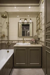 Stalinka bathroom interior