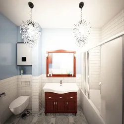 Stalinka bathroom interior