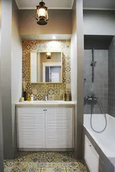 Stalinka bathroom interior