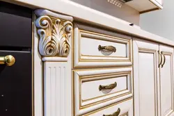 Classic kitchen handles photo