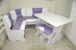 Кухонный Уголок Со Столом И Стульями Для Маленькой Кухни Фото