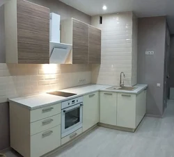 Künc fotoşəkili olan mətbəx