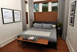 Bedroom design if the bed is against the wall