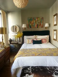 Bedroom design if the bed is against the wall