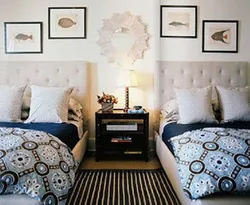 Bedroom interior 2 in one