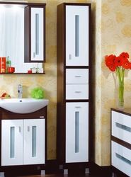 Floor standing bath cabinet photo