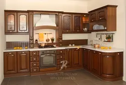 Кухня классика массив фото