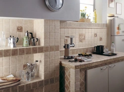 Photo style of tiles in the kitchen