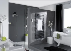 Bathroom design with titanium