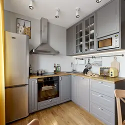 Small kitchens on one wall photo